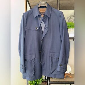 Canali Exclusive Storm System Wool Field Jacket